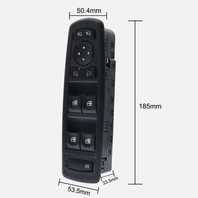 Renault Fluence 2008-2016 Power Master Windows Switch 7700817337 με κινητήρα Z.E.