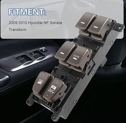 ΟΟ αριθ. 93570-3K600 Master Power Window Switch Button για την Hyundai Sonata 2009 2010