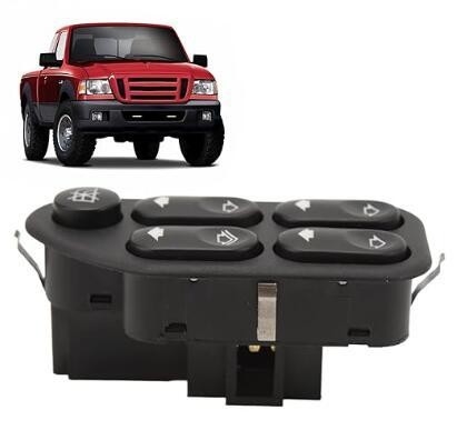 7S6514529AA Διακόπτης ελέγχου παραθύρου Power Master για Ford Ranger Fiesta Αντικατάσταση/επισκευή