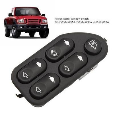 7S6514529AA Διακόπτης ελέγχου παραθύρου Power Master για Ford Ranger Fiesta Αντικατάσταση/επισκευή