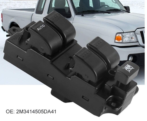 2M3414505DA41 OEM NO. Διακόπτης παραθύρου ρεύματος για Ford Ranger 2002-2006 Μαύρο εμπρός αριστερά