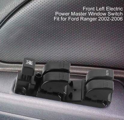 2M3414505DA41 OEM NO. Διακόπτης παραθύρου ρεύματος για Ford Ranger 2002-2006 Μαύρο εμπρός αριστερά