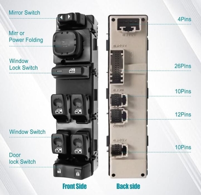 15883319 Ενεργειακός διακόπτης παραθύρου για Chevrolet Avalanche Suburban Silverado GMC Sierra Yukon Cadillac Escalade