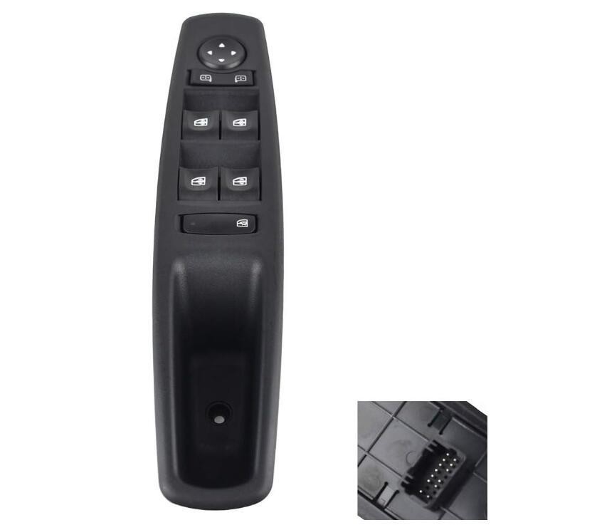 13 πιν Master Power Window Mirror Switch 809610016R για το Renault Megane MK3 2008-2016